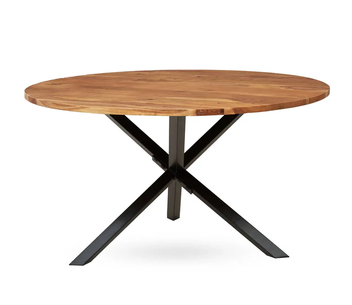 Round Wooden top small dining table