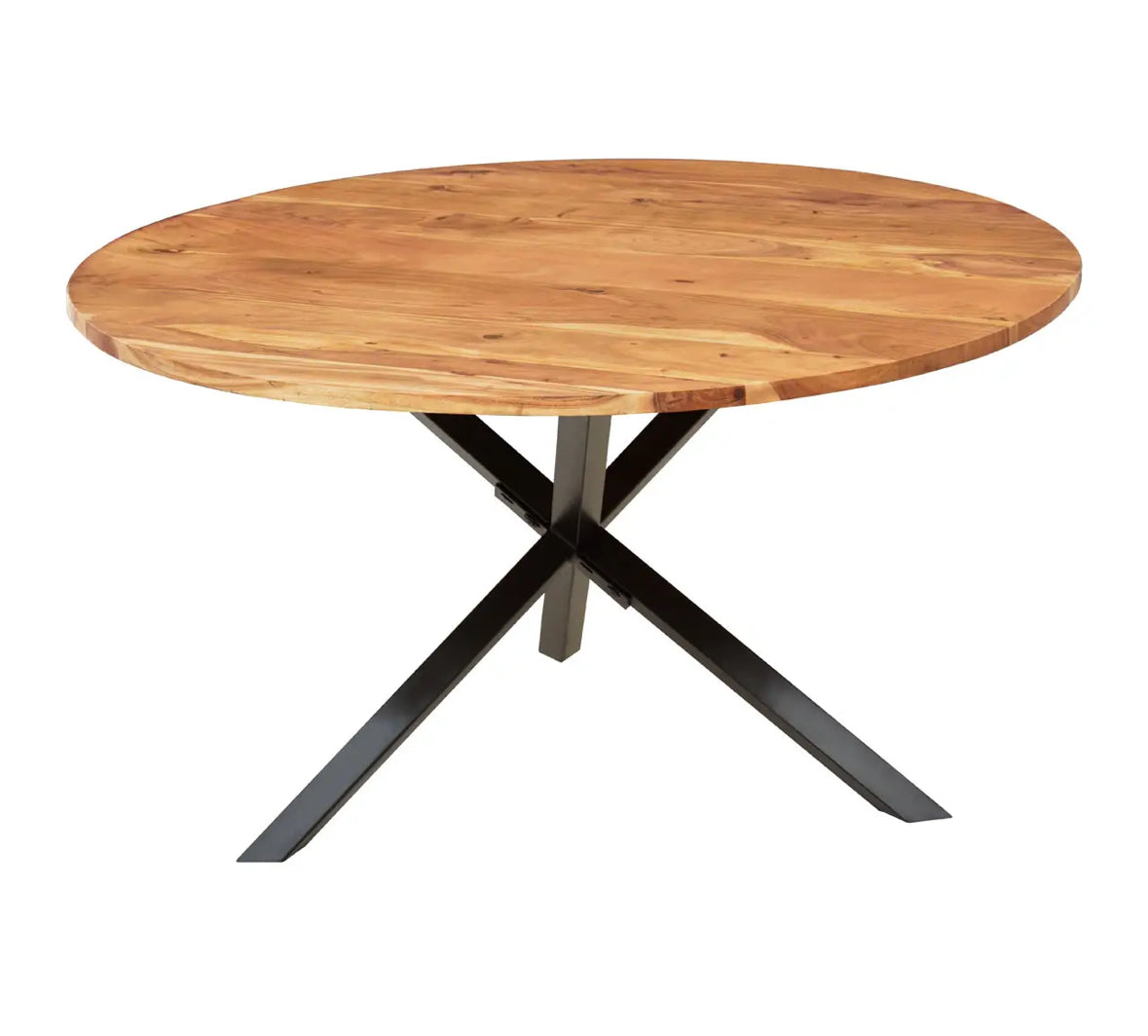 Round Wooden top small dining table