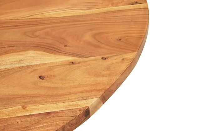 Round Wooden top small dining table