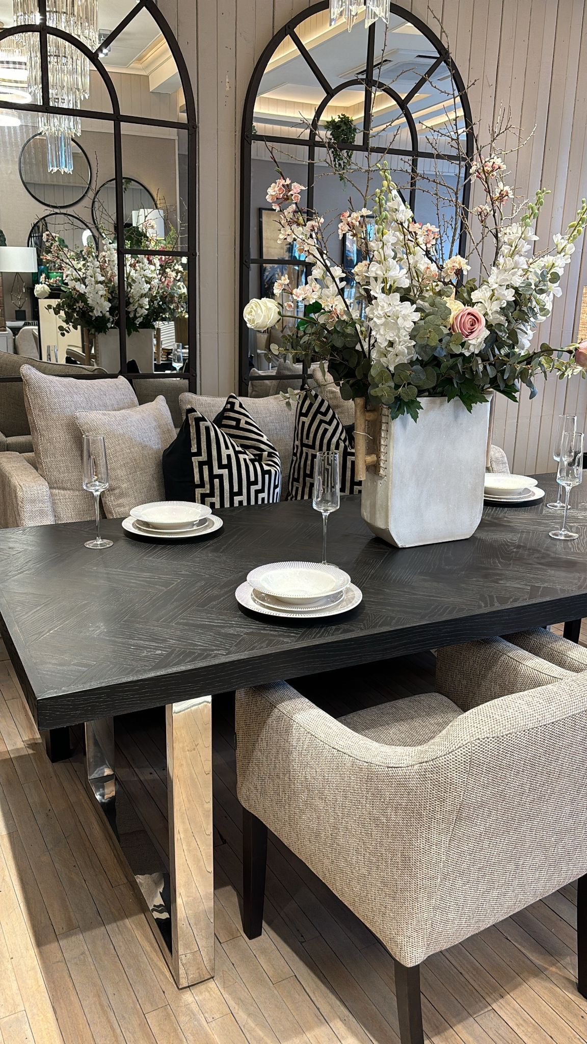 Coral Dining Bench