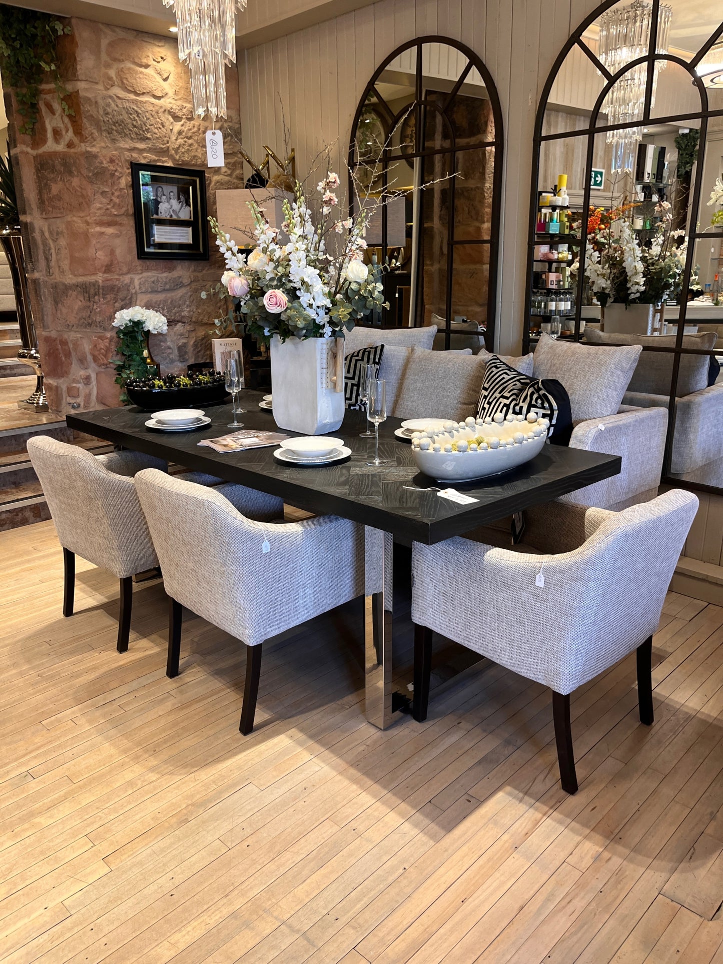 Coral Dining Bench