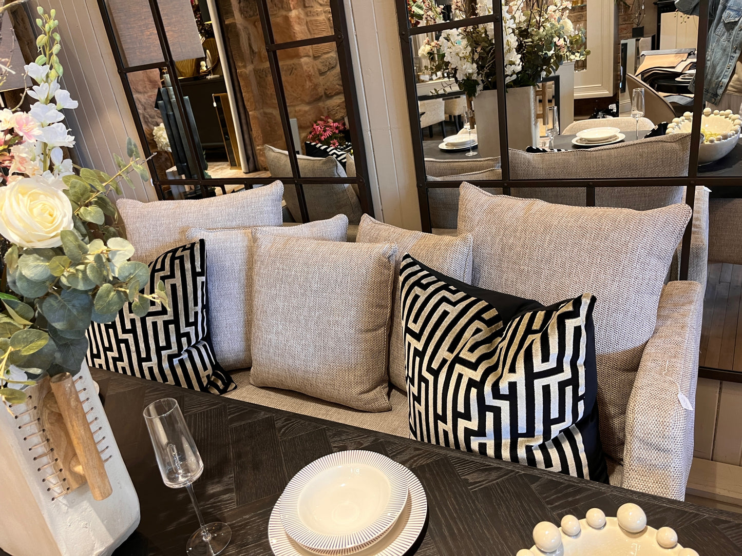 Coral Dining Bench