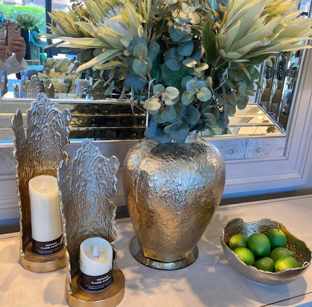 Gold Two Tone Large Vase