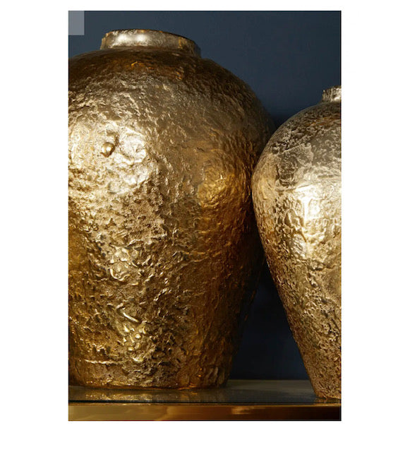 Gold Two Tone Large Vase
