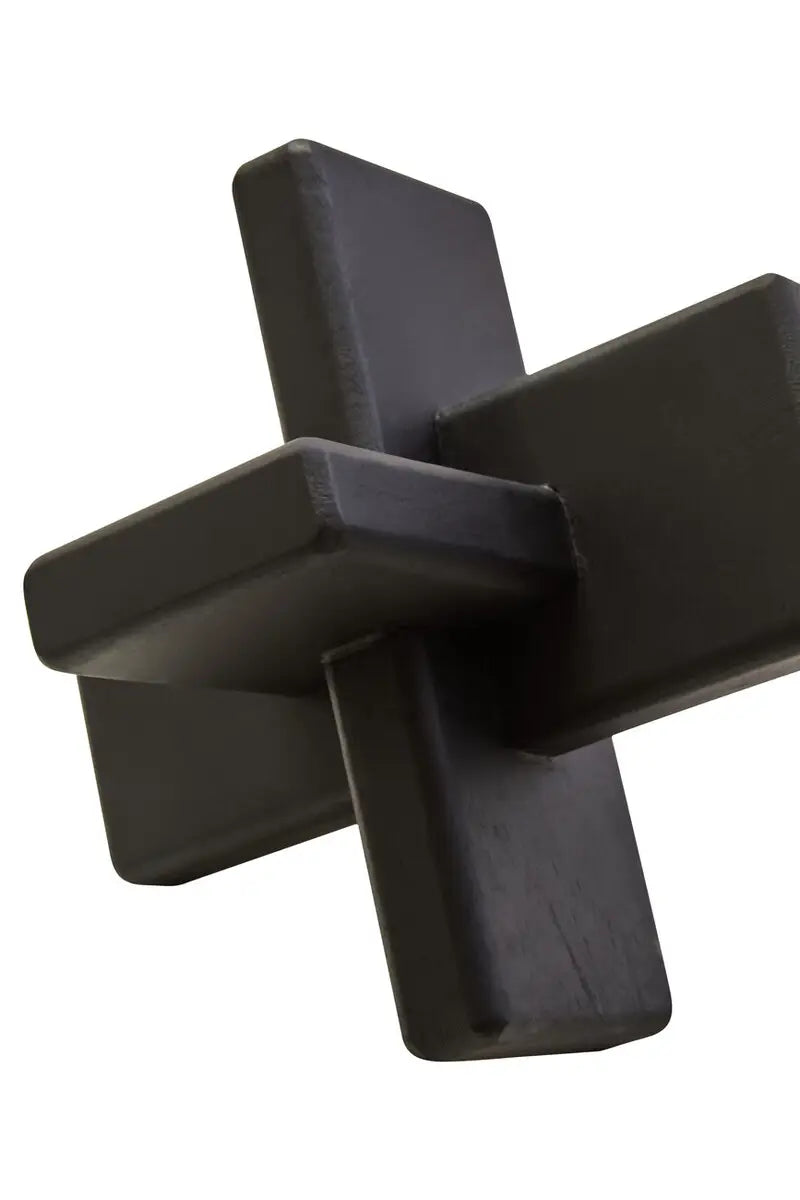 Black Wood Sculpture