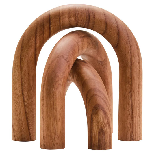 Natural Wood Arch Sculpture