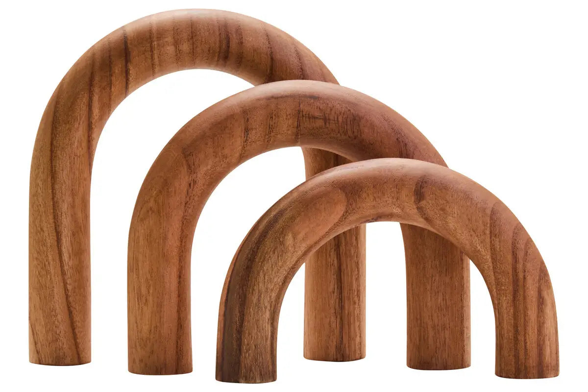 Natural Wood Arch Sculpture