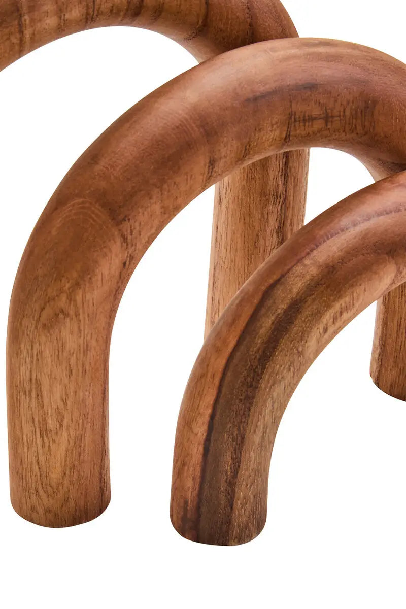 Natural Wood Arch Sculpture