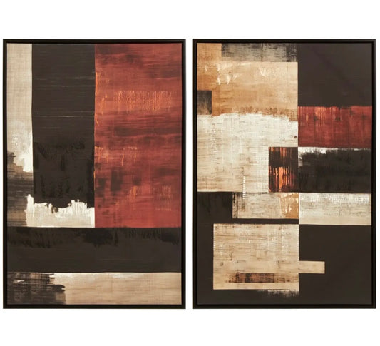 Brown Toned Wall Art (set 2)