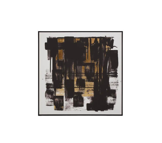Gold & Black Wall Art