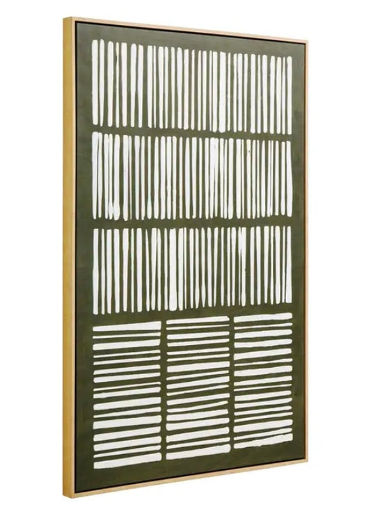 Green & Natural Textured Wall Art
