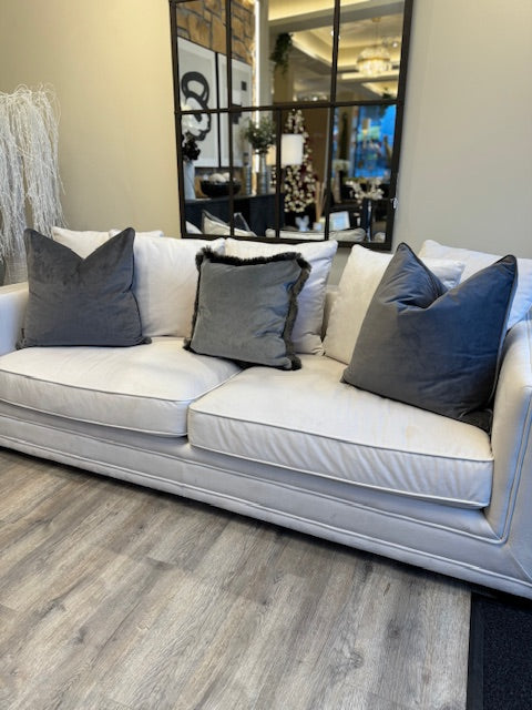 Bell Charcoal Cushion