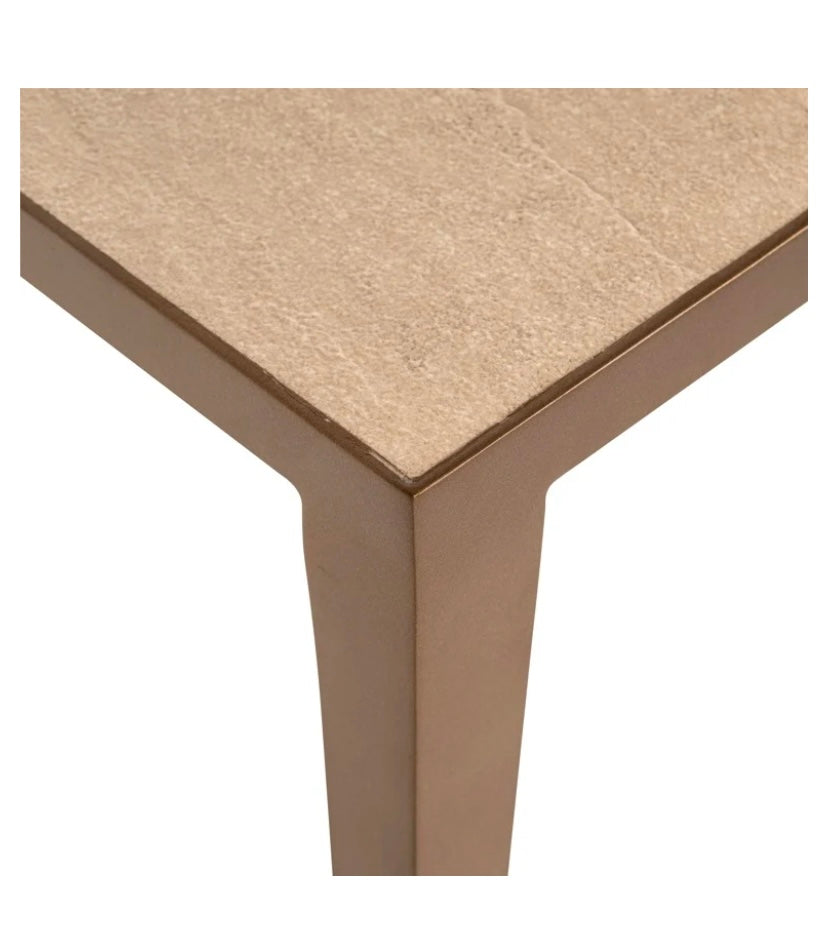 Beige & Gold Console
