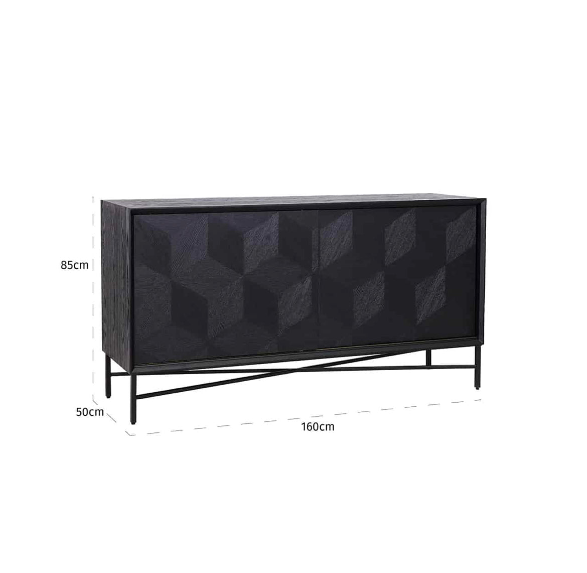 Blax sliding door Sideboard