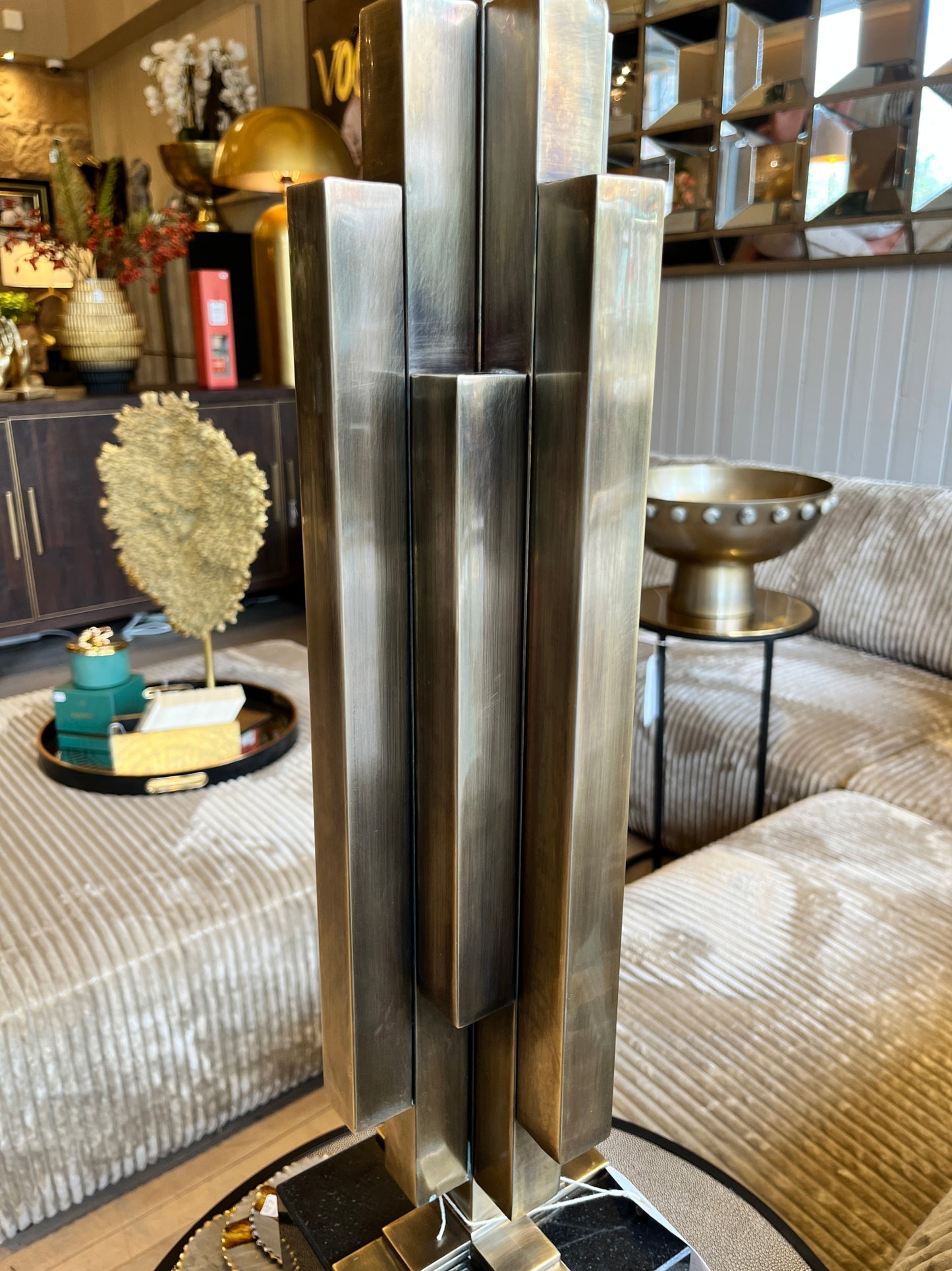 Vintage Brass Table Lamp