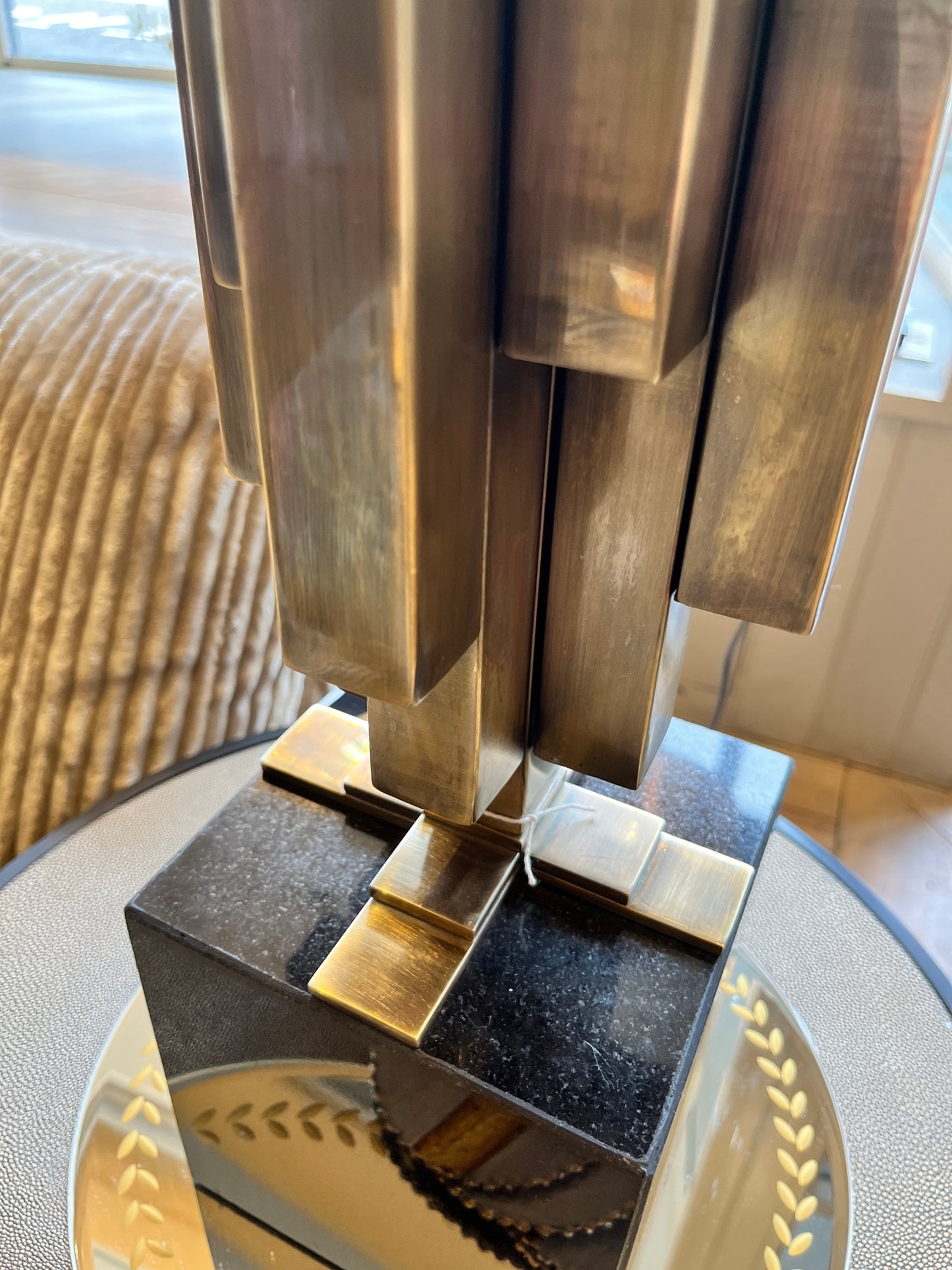 Vintage Brass Table Lamp