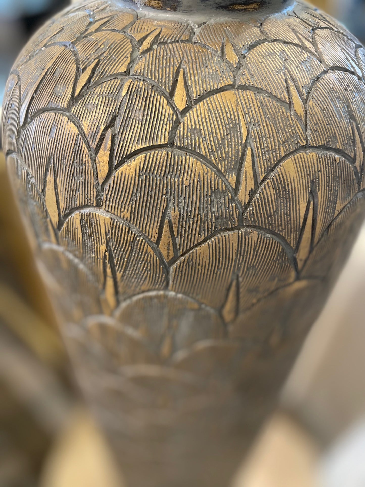Scalloped Vase