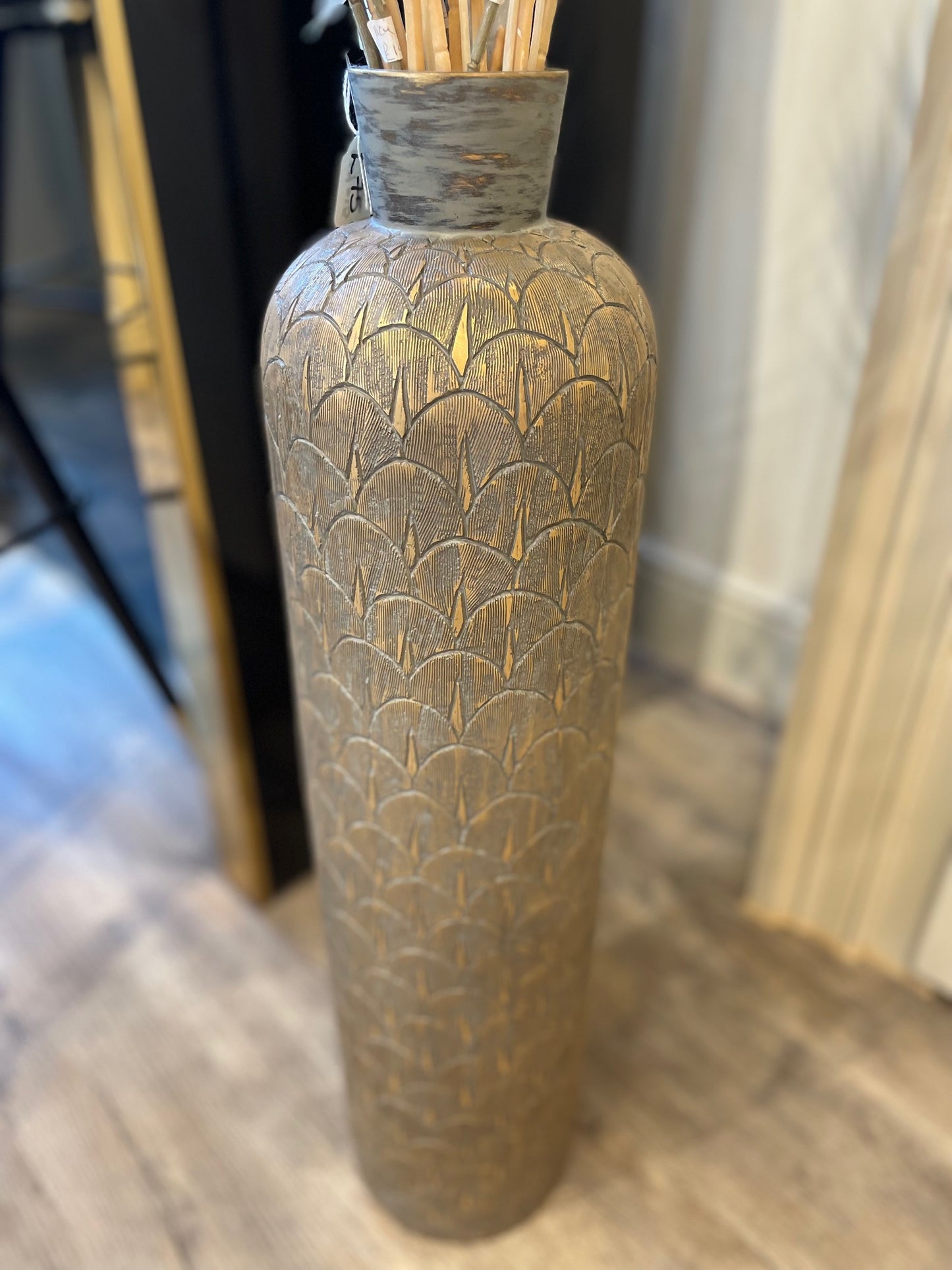 Scalloped Vase