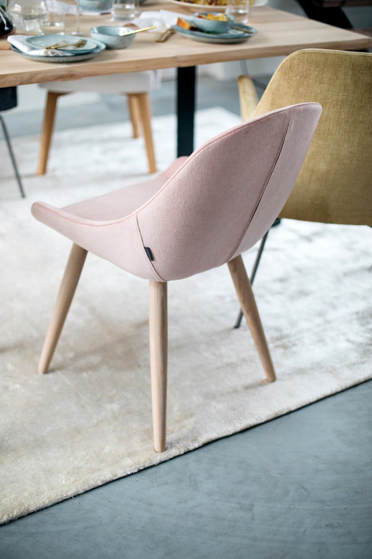 Lina Fabric dining Chair