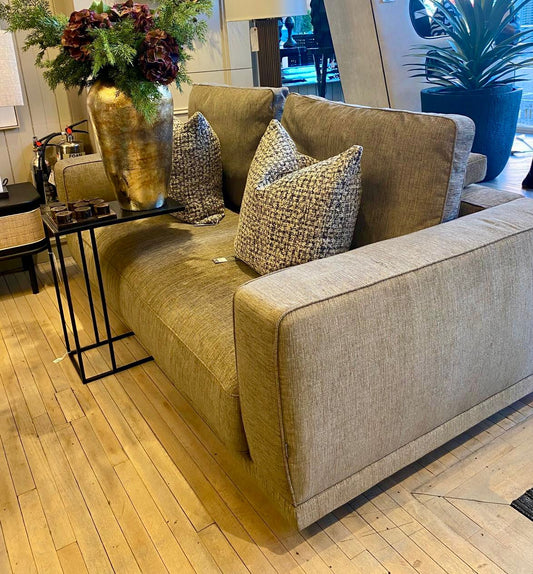 Brown 3 Seater Sofa