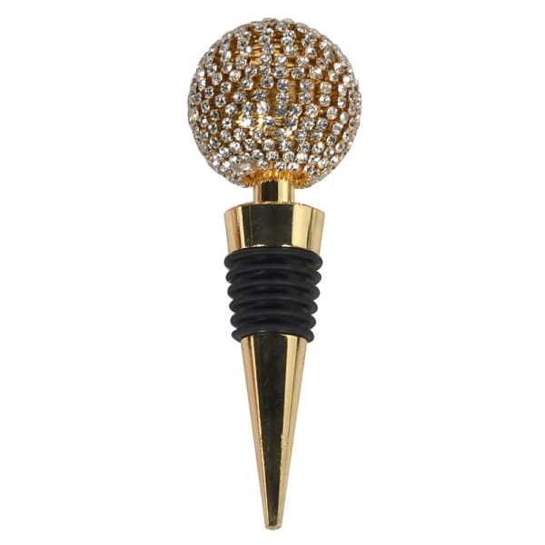 Diamante Bottle Stopper (gold)